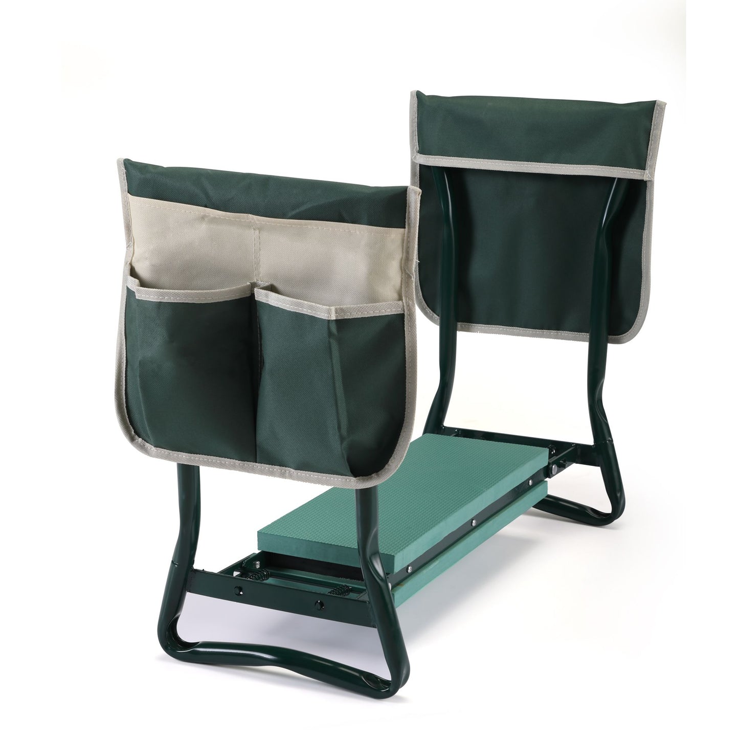 Portable 2-in-1 Garden Stool and Kneeler with Tool Bags – The Perfect Gift for Gardening Enthusiasts