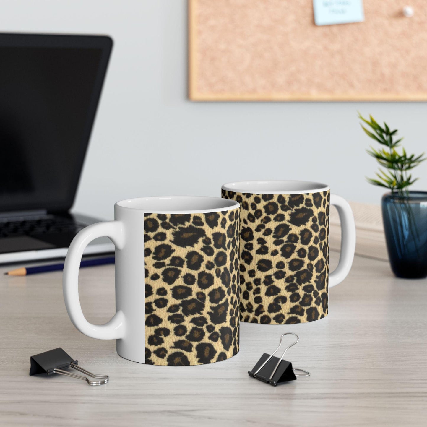 Leopard Print Mug, African Safari Feel Coffee Cup, Wild Animal Lover Tea Mug, Safari Theme Gift, Jungle Print Mug, Wildlife Lover Gift,